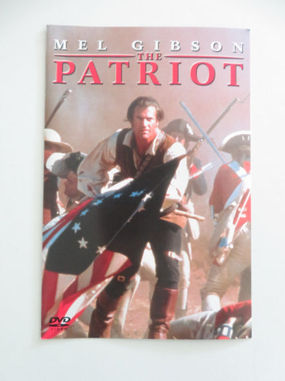 THE PATRIOT - EXTENDED CUT (DVD) MEL GIBSON HEATH LEDGER 2000 REGION 2 Movie posters