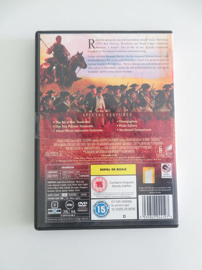 THE PATRIOT - EXTENDED CUT (DVD) MEL GIBSON HEATH LEDGER 2000 REGION 2 Movie posters