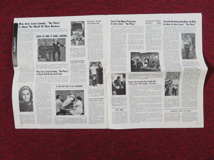 THE PATSY UNCUT PRESS BOOK FOLDED JERRY LEWIS INA BALIN 1964 Rendezvous Cinema Movie posters