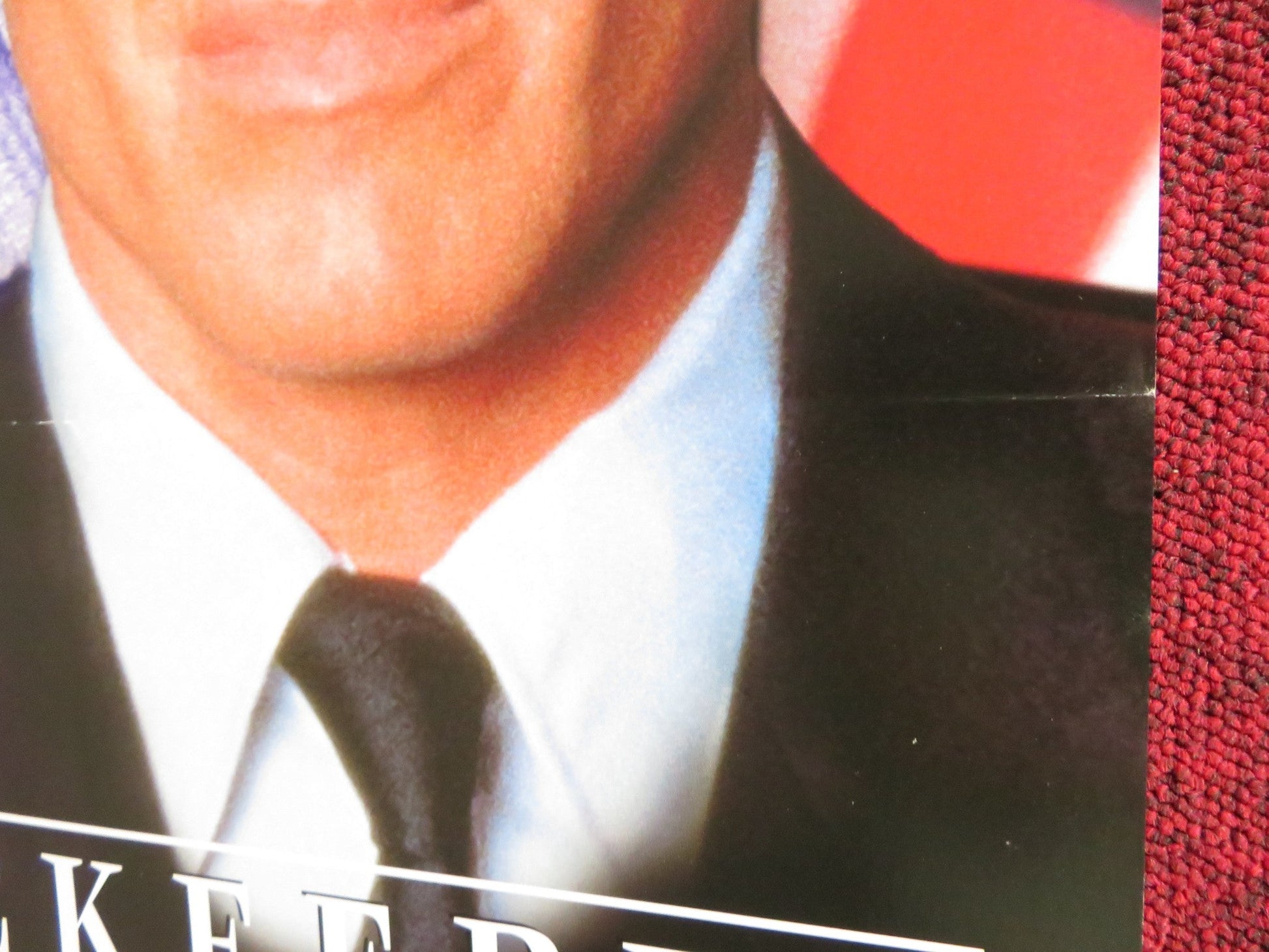 THE PEACEKEEPER VHS VIDEO POSTER DOLPH LUNDGREN MICHAEL SARRAZIN 1997 Rendezvous Cinema Movie posters