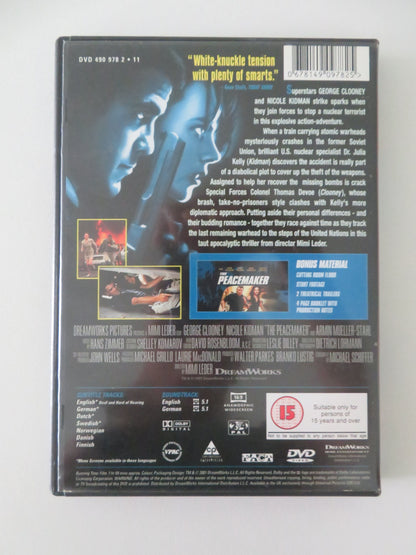 The Peacemaker (DVD) George Clooney Nicole Kidman Marcel Lures 1997 Region 2,4 Movie posters
