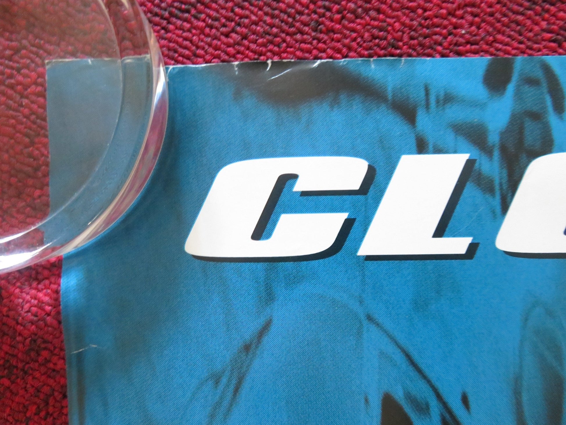 THE PEACEMAKER UK QUAD ROLLED POSTER GEORGE CLOONEY NICOLE KIDMAN 1997 Rendezvous Cinema Movie posters