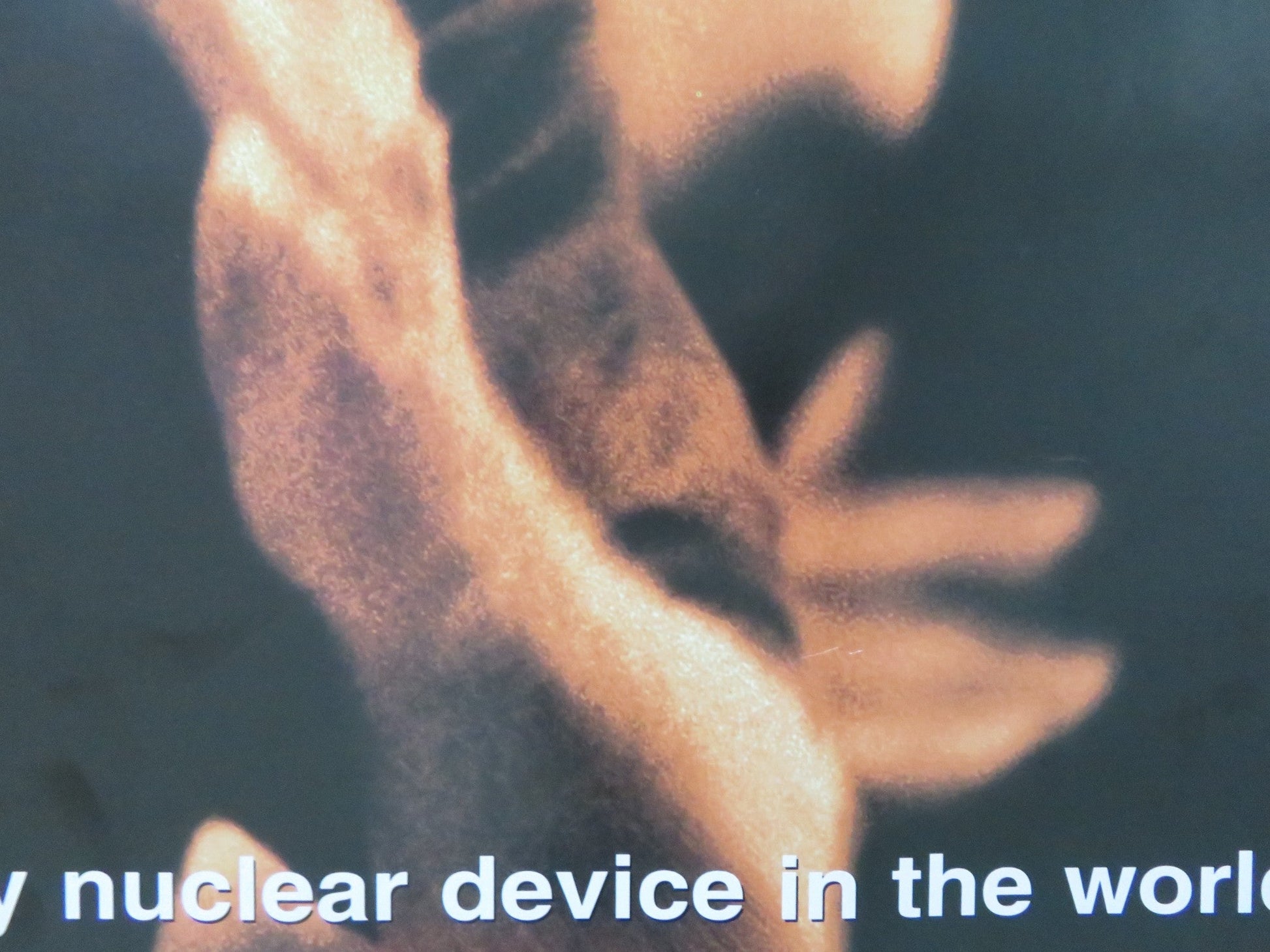 THE PEACEMAKER UK QUAD ROLLED POSTER GEORGE CLOONEY NICOLE KIDMAN 1997 Rendezvous Cinema Movie posters