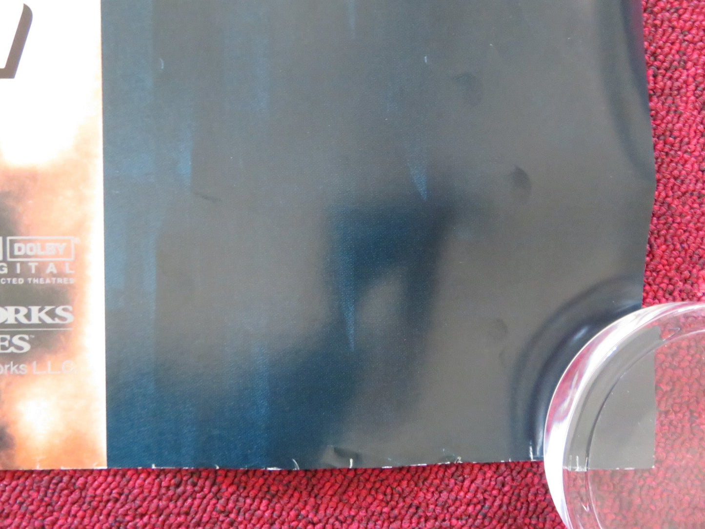 THE PEACEMAKER UK QUAD ROLLED POSTER GEORGE CLOONEY NICOLE KIDMAN 1997 Rendezvous Cinema Movie posters