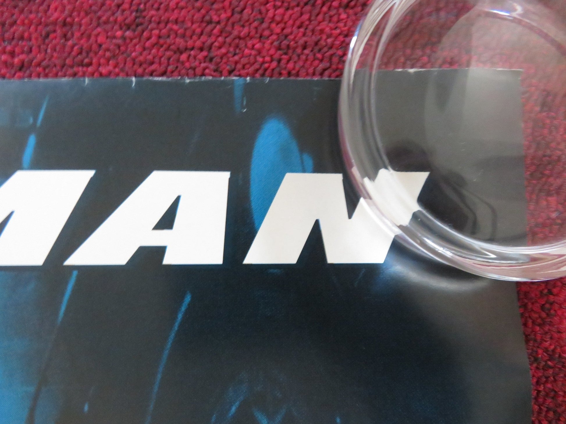 THE PEACEMAKER UK QUAD ROLLED POSTER GEORGE CLOONEY NICOLE KIDMAN 1997 Rendezvous Cinema Movie posters