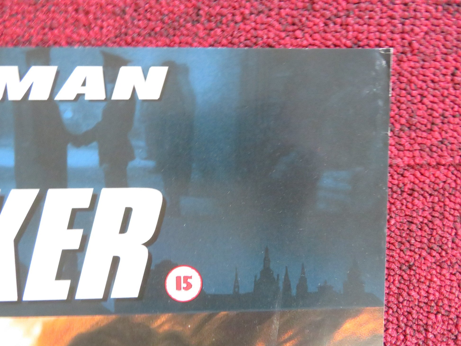 THE PEACEMAKER VHS VIDEO POSTER GEORGE CLOONEY NICOLE KIDMAN 1997 Rendezvous Cinema Movie posters