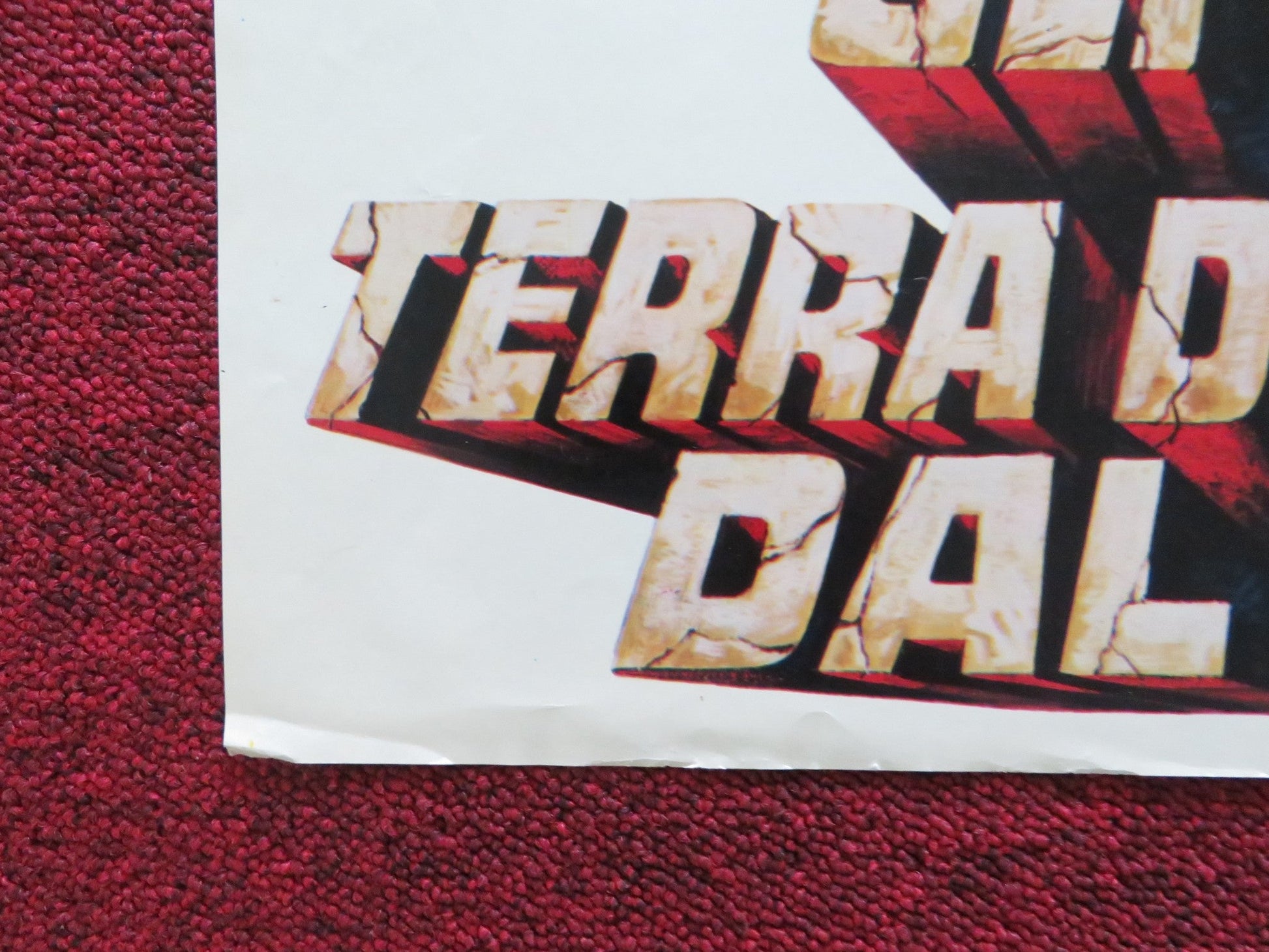 THE PEOPLE THAT TIME FORGOT - B ITALIAN FOTOBUSTA POSTER DOUG MCCLURE 1978 Rendezvous Cinema Movie posters