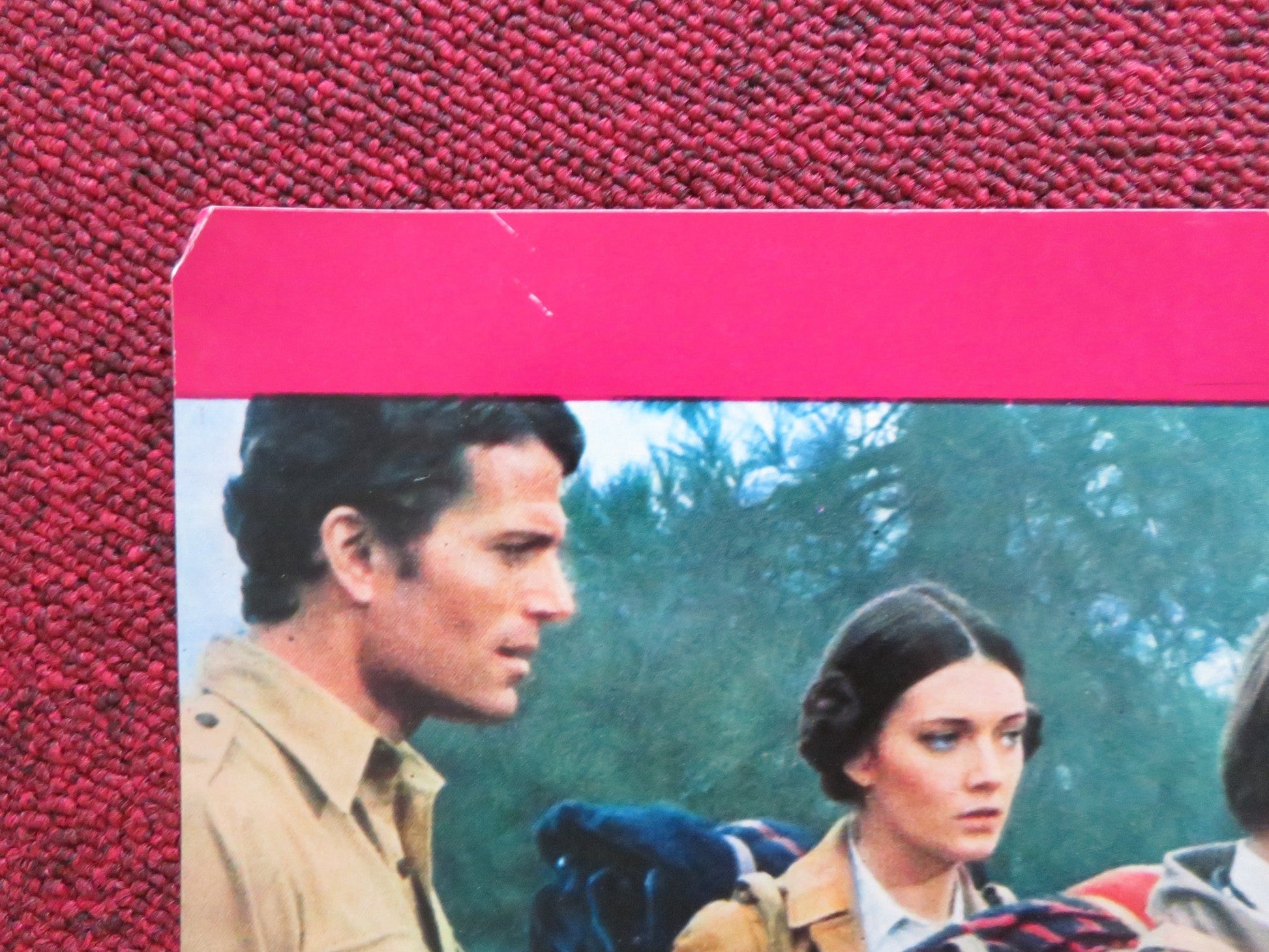 THE PEOPLE THAT TIME FORGOT - B ITALIAN FOTOBUSTA POSTER DOUG MCCLURE 1978 Rendezvous Cinema Movie posters