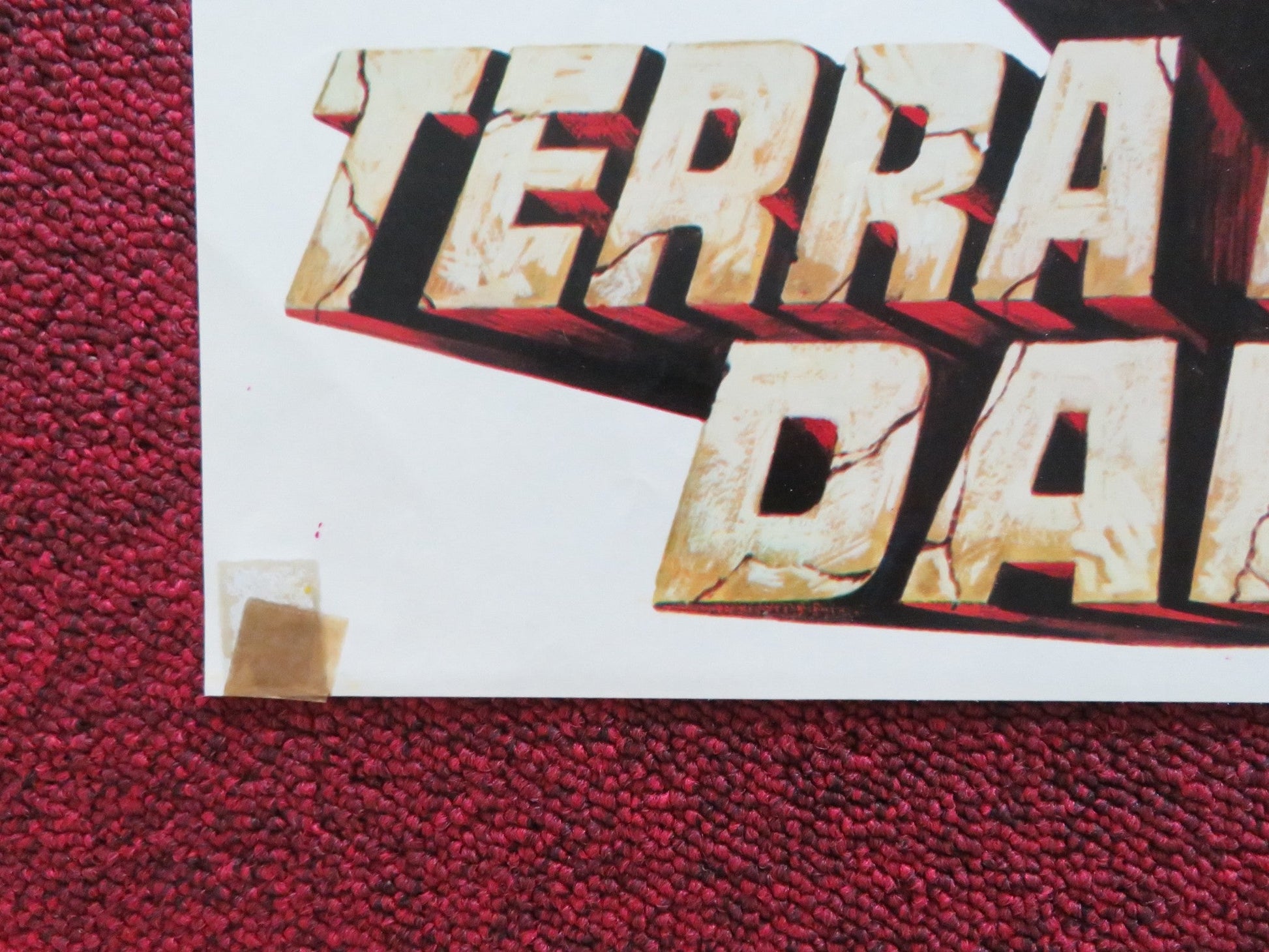 THE PEOPLE THAT TIME FORGOT - C ITALIAN FOTOBUSTA POSTER DOUG MCCLURE 1978 Rendezvous Cinema Movie posters