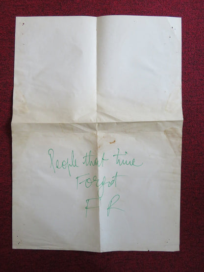 THE PEOPLE THAT TIME FORGOT ITALIAN FOTOBUSTA POSTER FOLDED PATRICK WAYNE 1977 Rendezvous Cinema Movie posters