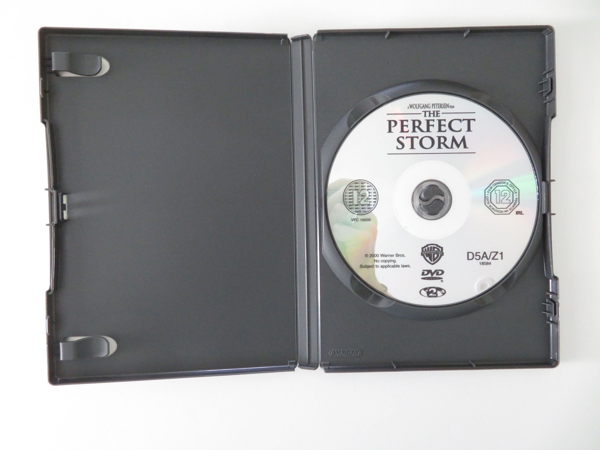 The Perfect Storm (DVD) George Clooney Mark Wahlberg 2000 Region 2 Movie posters