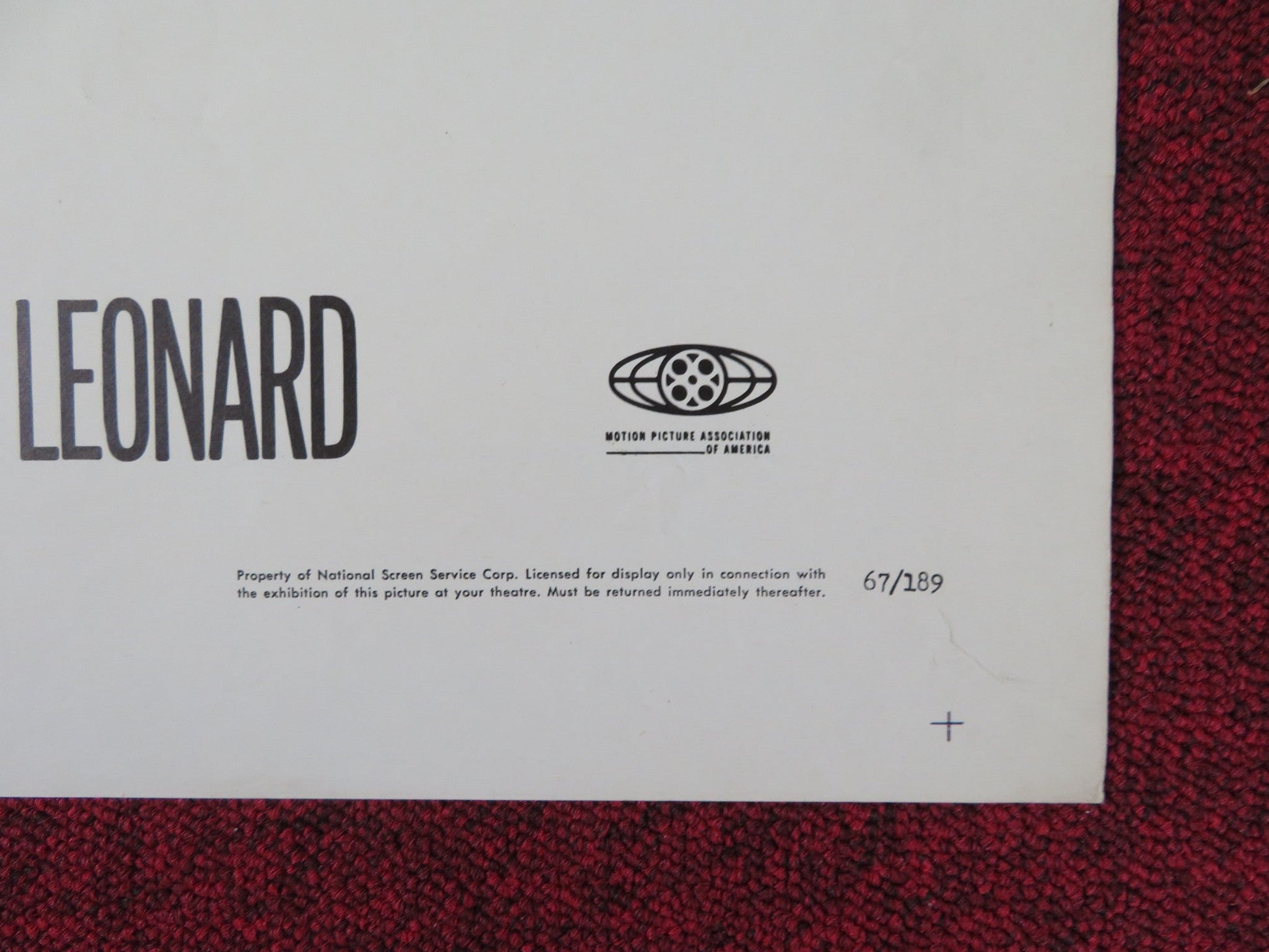 THE PERILS OF PAULINE FOLDED US ONE SHEET POSTER PAT BOONE TERRY - THOMAS 1967 Rendezvous Cinema Movie posters