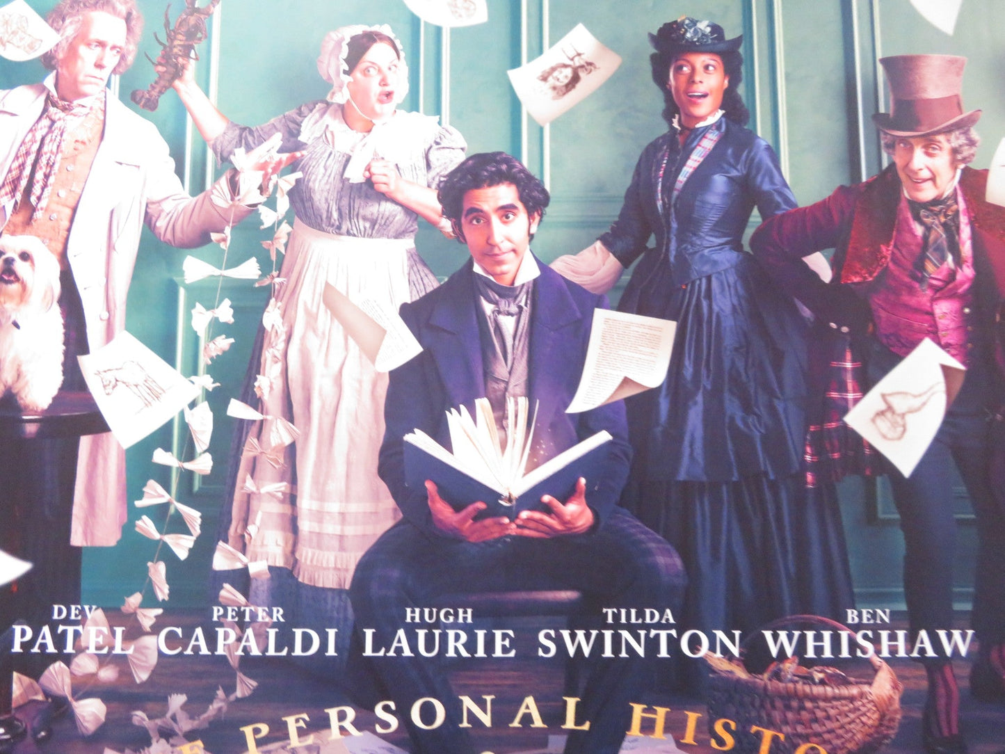 THE PERSONAL HISTORY OF DAVID COPPERFIELD UK QUAD ROLLED POSTER DEV PATEL 2019 Rendezvous Cinema Movie posters