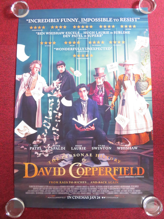THE PERSONAL HISTORY OF DAVID COPPERFIELD US ONE SHEET ROLLED POSTER PATEL 2019 Rendezvous Cinema Movie posters