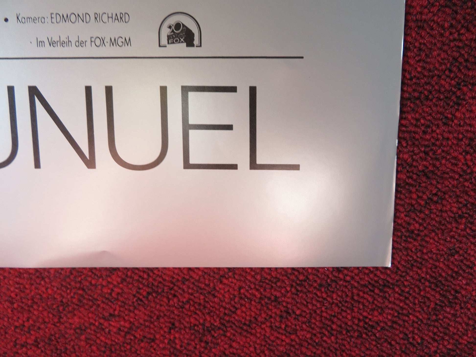 THE PHANTOM OF LIBERTY GERMAN A1 POSTER FOLDED ADRIANA ASTI JULIEN BERTHEAU 1974 Rendezvous Cinema Movie posters