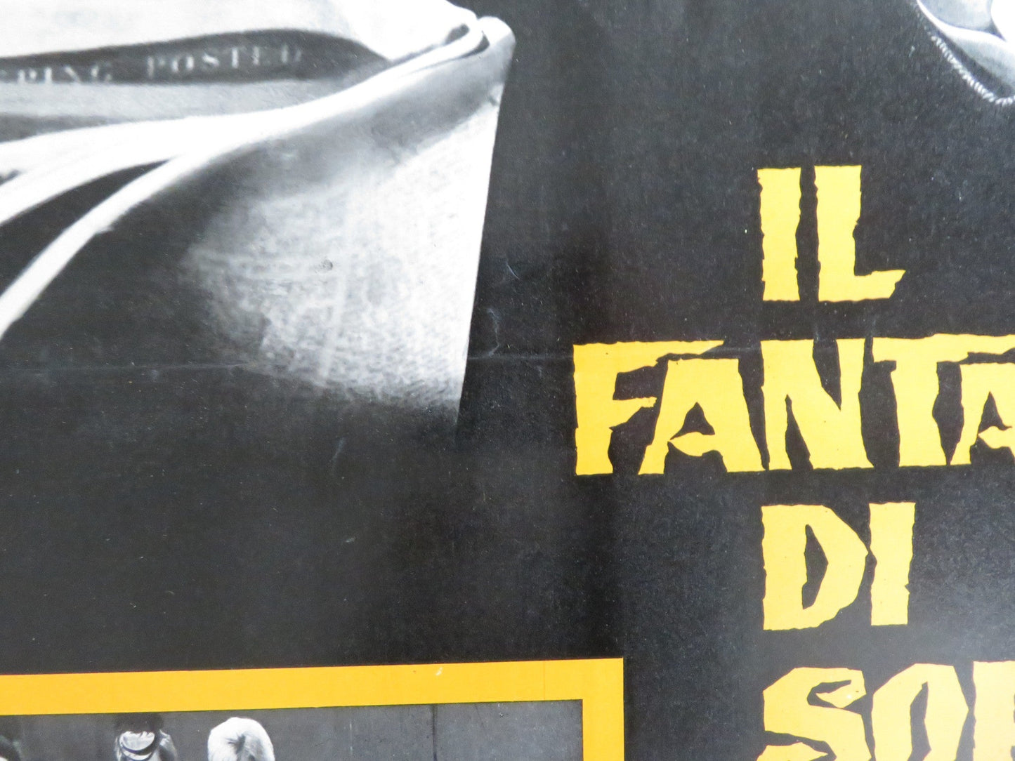 THE PHANTOM OF SOHO - A ITALIAN FOTOBUSTA POSTER DIETER BORSCHE B. RUTTING 1964 Rendezvous Cinema Movie posters