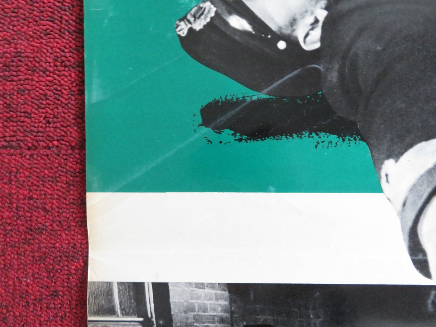 THE PHANTOM OF SOHO - B ITALIAN FOTOBUSTA POSTER DIETER BORSCHE B. RUTTING 1964 Rendezvous Cinema Movie posters