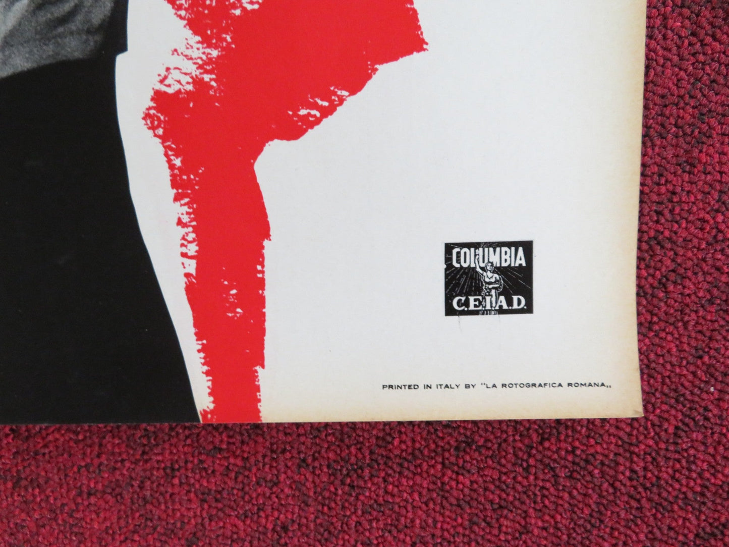 THE PHANTOM OF SOHO - D ITALIAN FOTOBUSTA POSTER DIETER BORSCHE B. RUTTING 1964 Rendezvous Cinema Movie posters