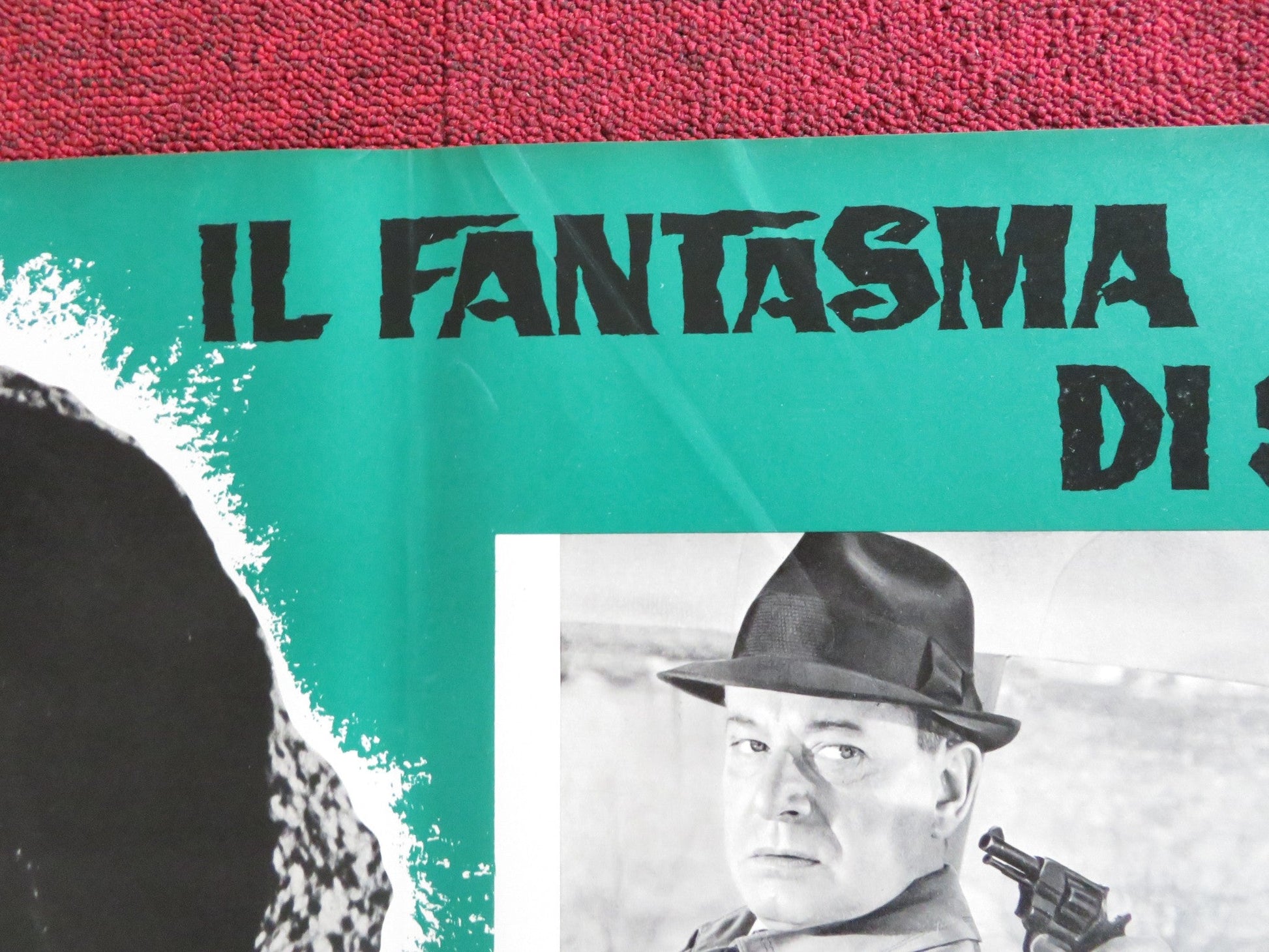 THE PHANTOM OF SOHO - E ITALIAN FOTOBUSTA POSTER DIETER BORSCHE B. RUTTING 1964 Rendezvous Cinema Movie posters