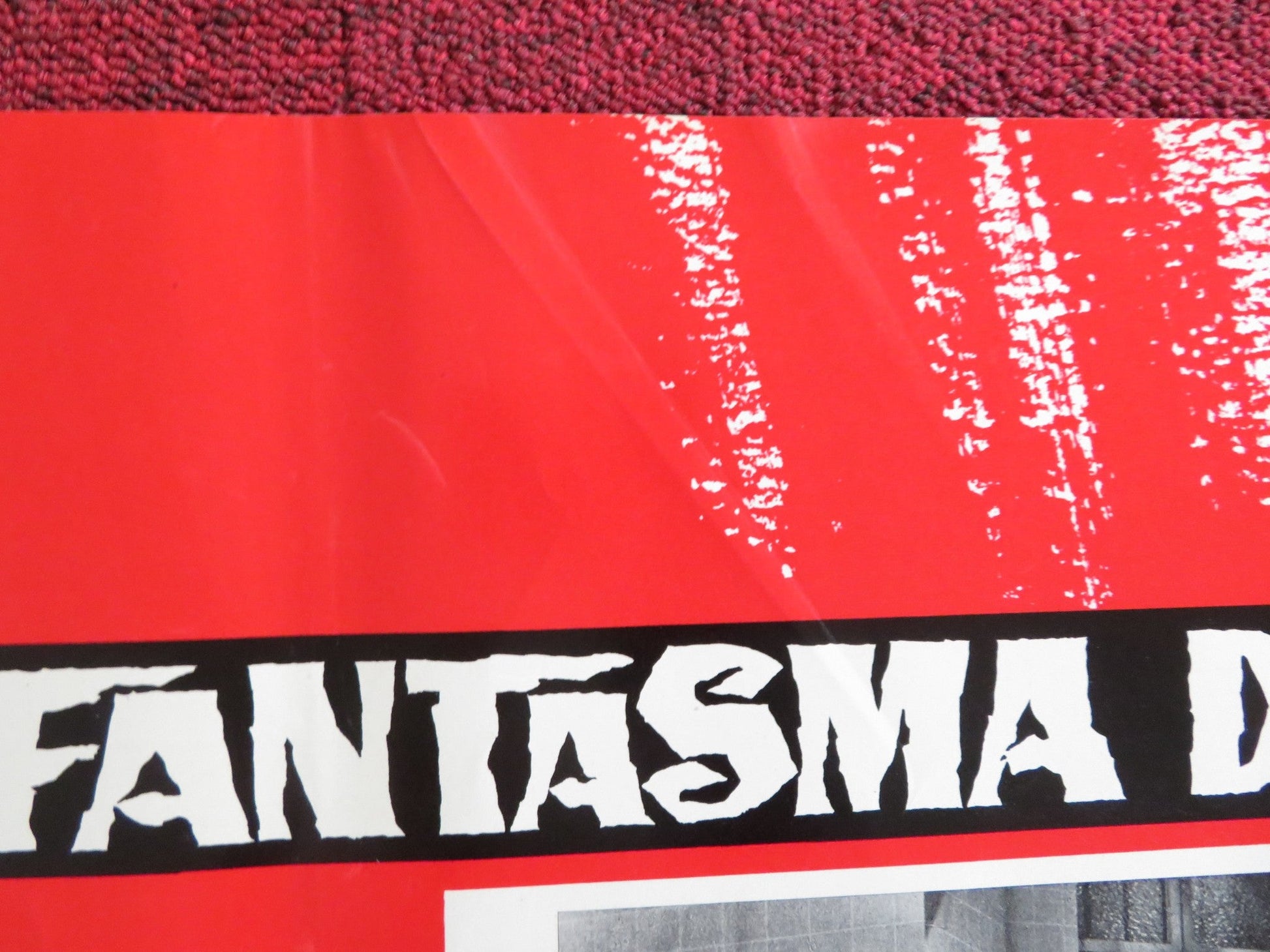 THE PHANTOM OF SOHO - G ITALIAN FOTOBUSTA POSTER DIETER BORSCHE B. RUTTING 1964 Rendezvous Cinema Movie posters