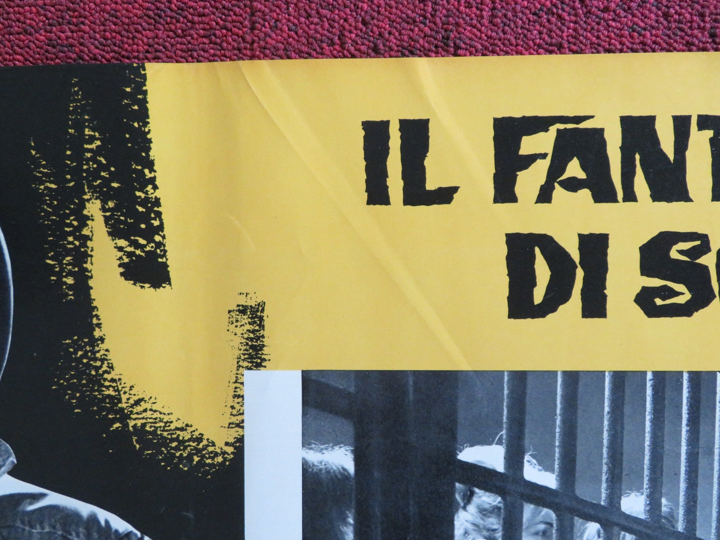 THE PHANTOM OF SOHO - I ITALIAN FOTOBUSTA POSTER DIETER BORSCHE B. RUTTING 1964 Rendezvous Cinema Movie posters