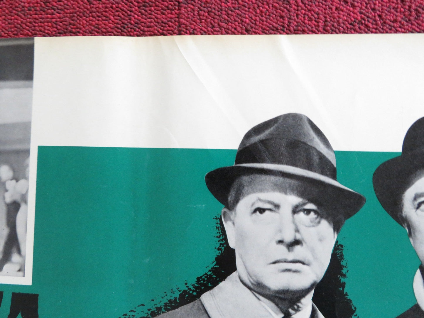 THE PHANTOM OF SOHO - J ITALIAN FOTOBUSTA POSTER DIETER BORSCHE B. RUTTING 1964 Rendezvous Cinema Movie posters