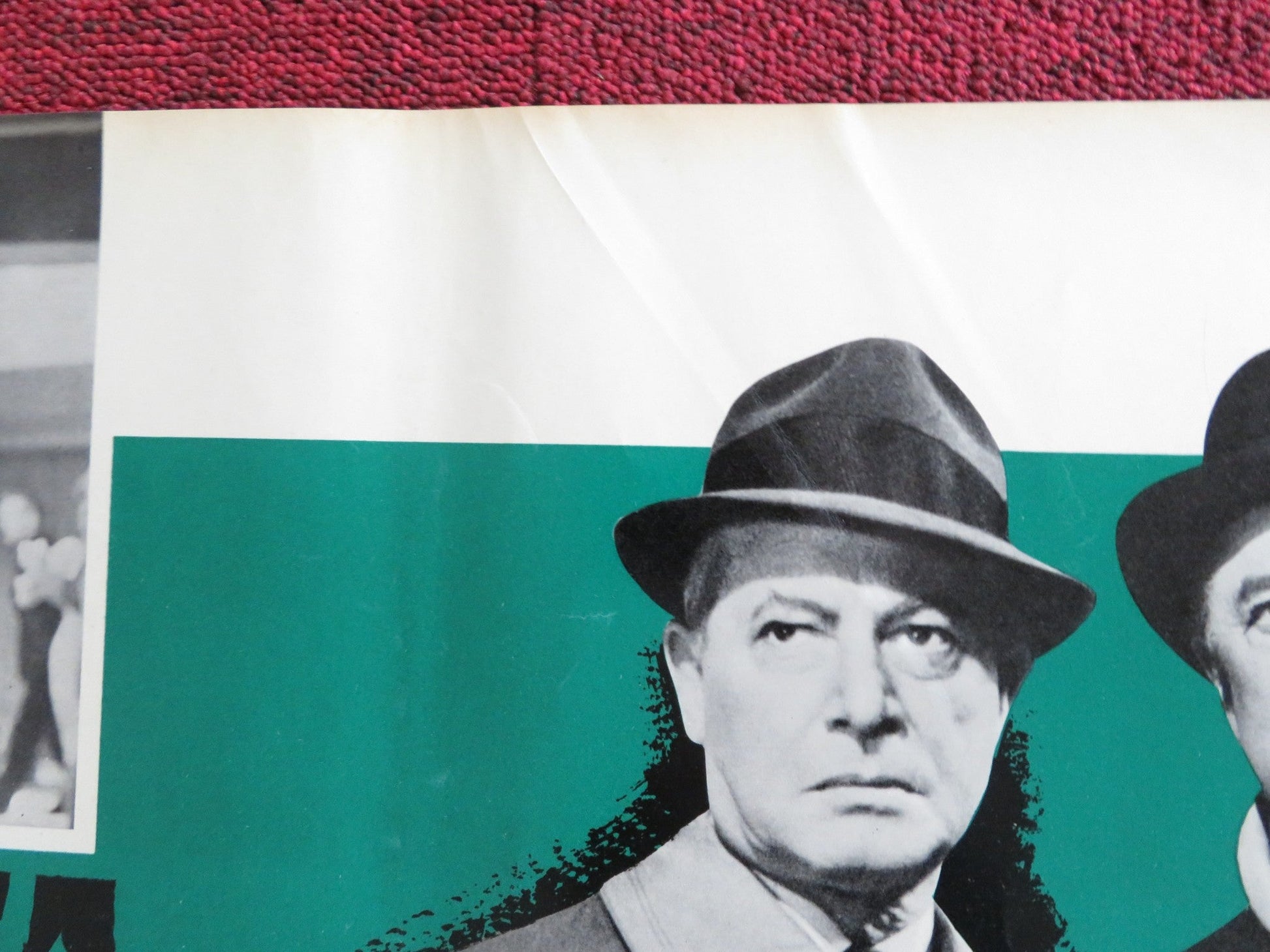 THE PHANTOM OF SOHO - J ITALIAN FOTOBUSTA POSTER DIETER BORSCHE B. RUTTING 1964 Rendezvous Cinema Movie posters