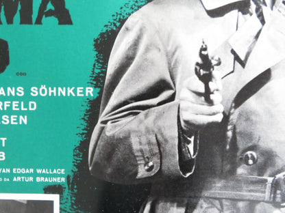 THE PHANTOM OF SOHO - J ITALIAN FOTOBUSTA POSTER DIETER BORSCHE B. RUTTING 1964 Rendezvous Cinema Movie posters