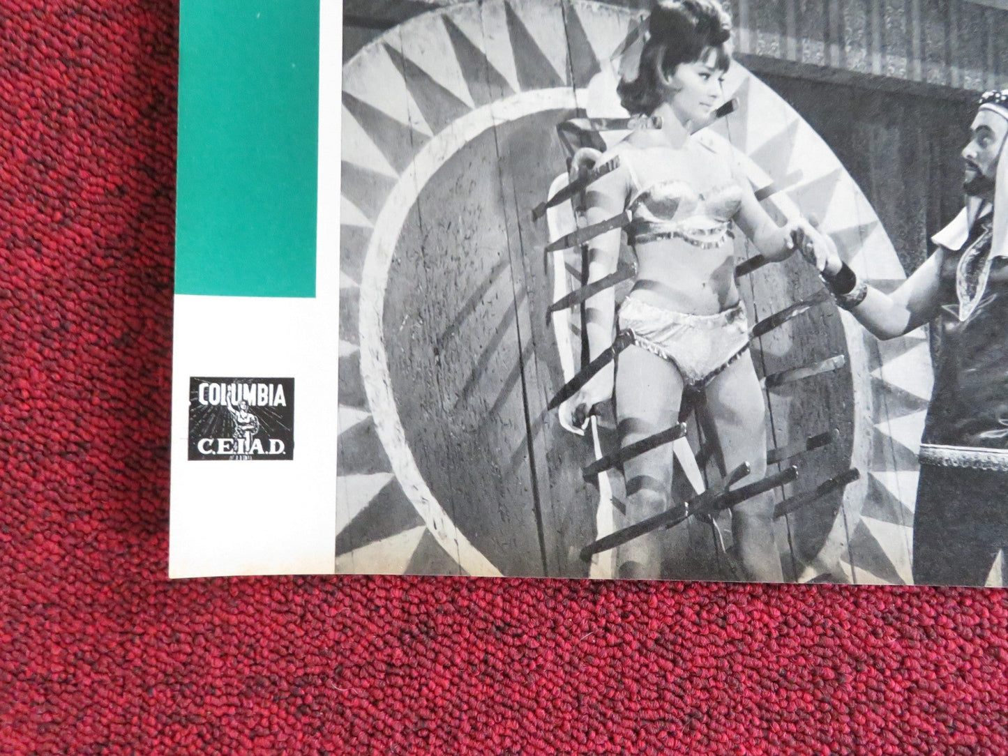 THE PHANTOM OF SOHO - J ITALIAN FOTOBUSTA POSTER DIETER BORSCHE B. RUTTING 1964 Rendezvous Cinema Movie posters