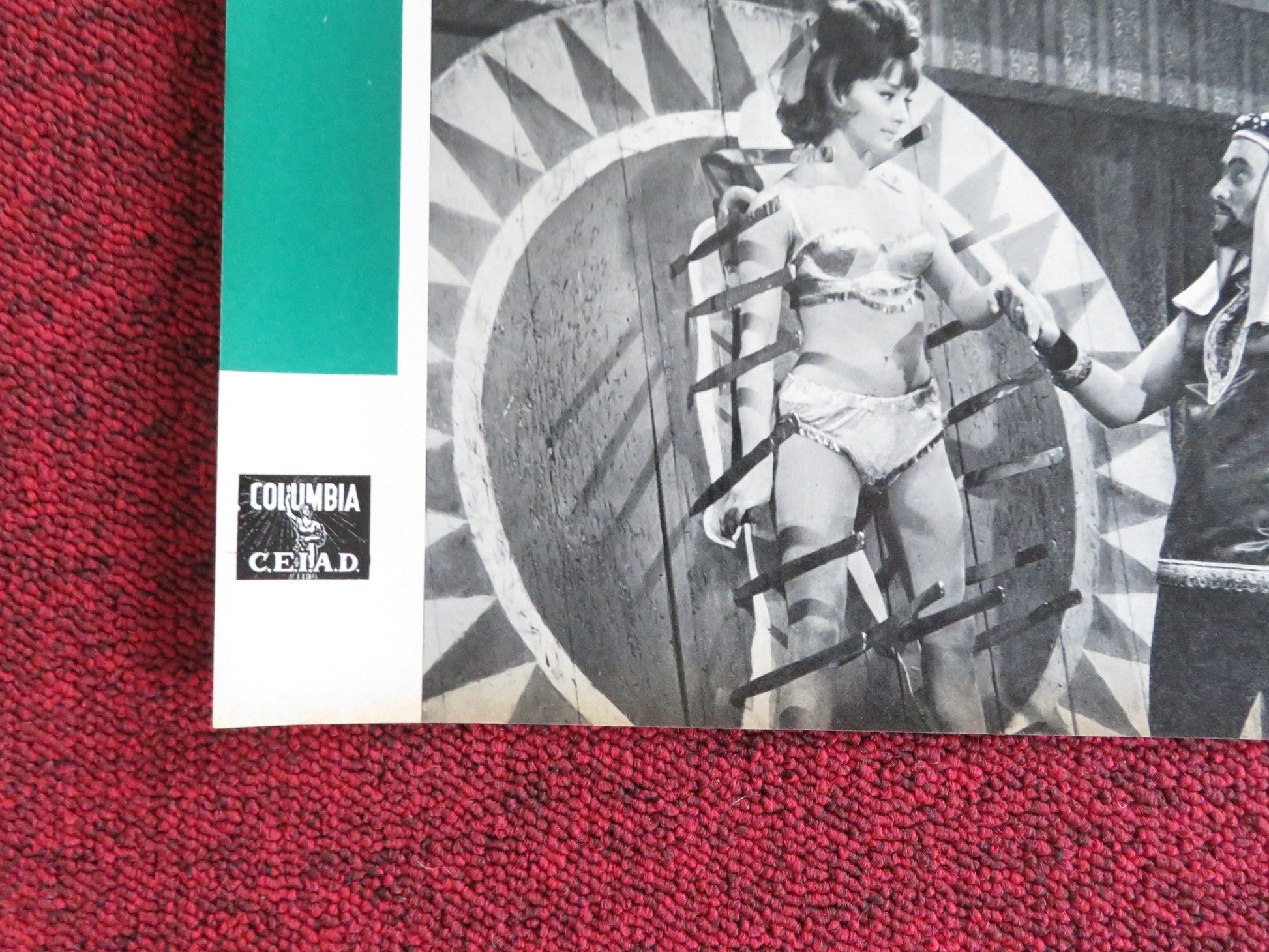 THE PHANTOM OF SOHO - J ITALIAN FOTOBUSTA POSTER DIETER BORSCHE B. RUTTING 1964 Rendezvous Cinema Movie posters