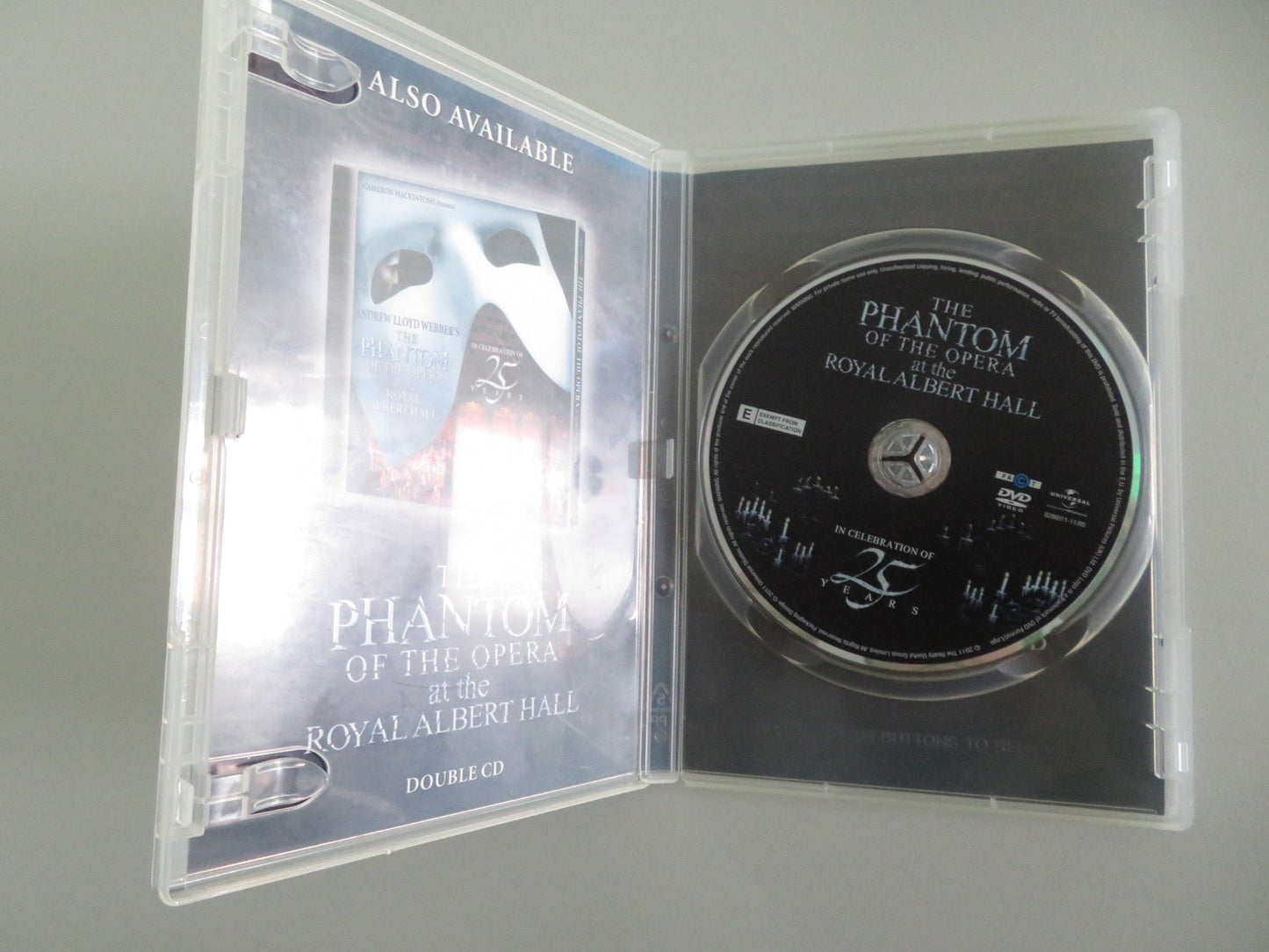 THE PHANTOM OF THE OPERA AT THE ALBERT HALL (DVD) R. KARIMLOO 2011 REGION 2,4,5 Movie posters