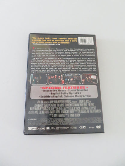 The Pianist - B (DVD) Adrien Brody Thomas Kretschmann 2002 Region All Movie posters