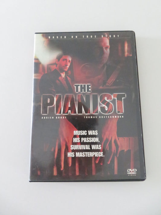 The Pianist - B (DVD) Adrien Brody Thomas Kretschmann 2002 Region All Movie posters