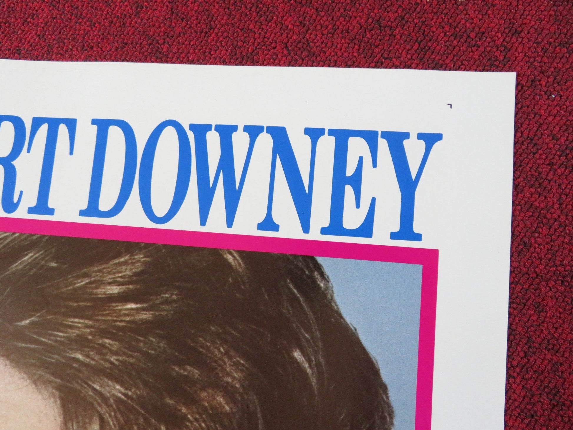 THE PICK - UP ARTIST FOLDED US ONE SHEET POSTER MOLLY RINGWALD R. DOWNEY JR. 1987 Rendezvous Cinema Movie posters