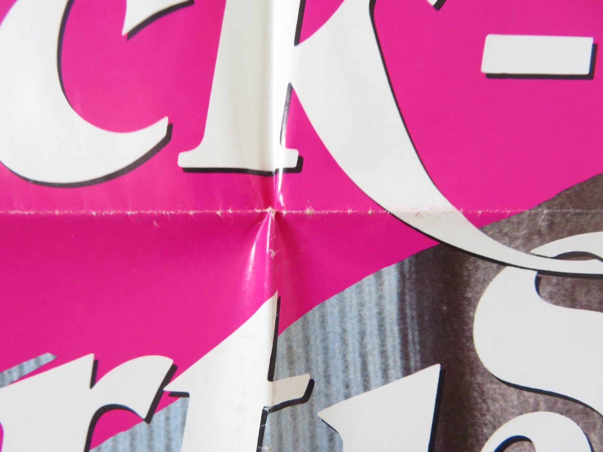 THE PICK - UP ARTIST FOLDED US ONE SHEET POSTER MOLLY RINGWALD R. DOWNEY JR. 1987 Rendezvous Cinema Movie posters