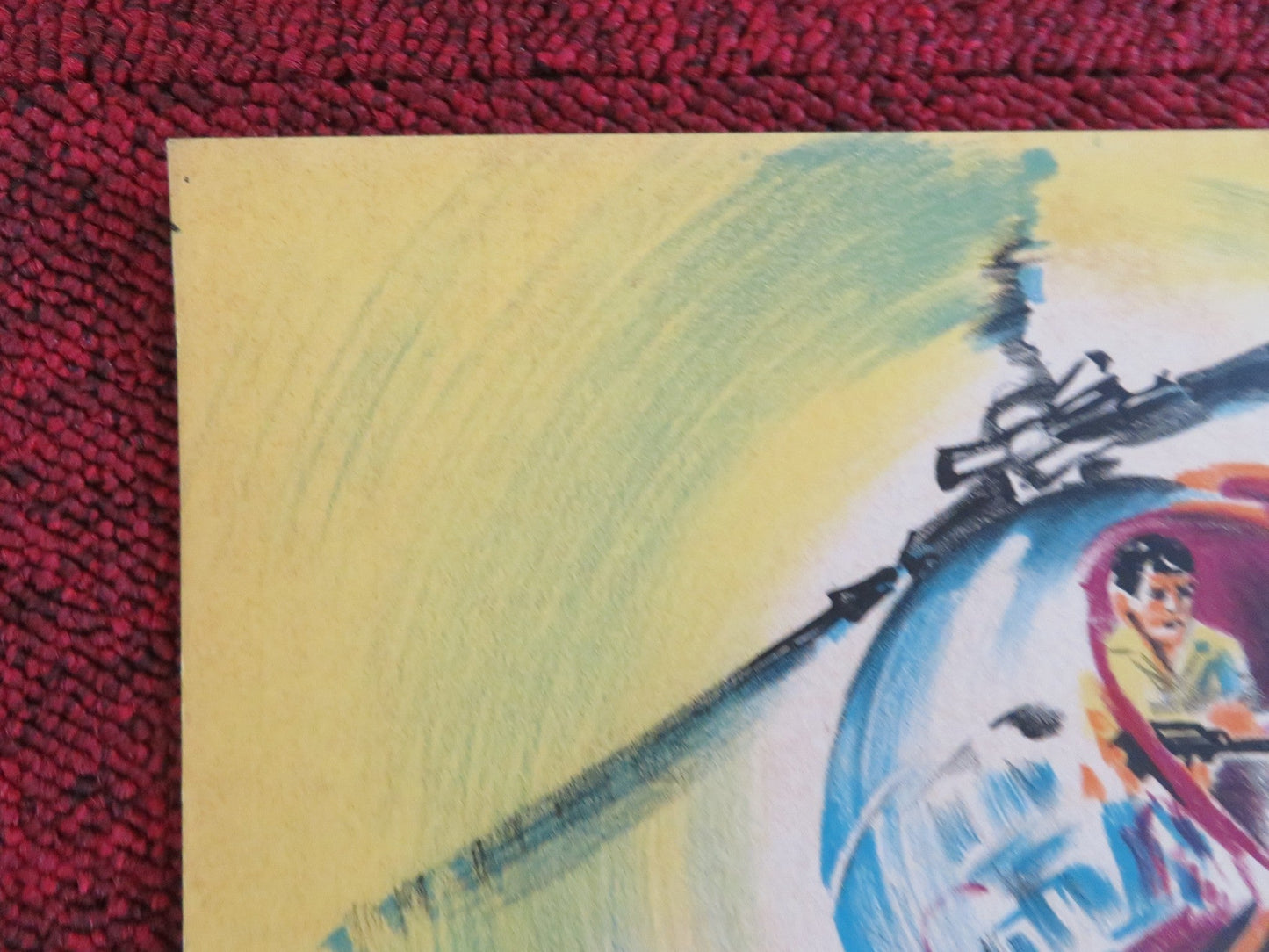 THE PINK JUNGLE FRENCH POSTER ROLLED JAMES GARNER GEORGE KENNEDY 1968 Rendezvous Cinema Movie posters