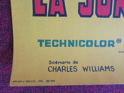 THE PINK JUNGLE FRENCH POSTER ROLLED JAMES GARNER GEORGE KENNEDY 1968 Rendezvous Cinema Movie posters