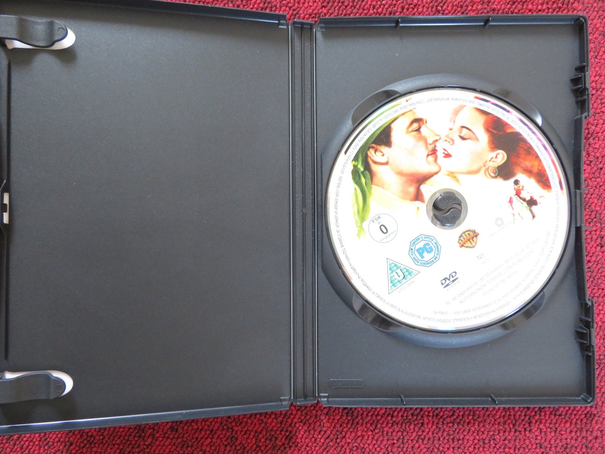 THE PIRATE (DVD) JUDY GARLAND GENE KELLY VINCENTE MINNELLI 1948 REGION 2 Rendezvous Cinema Movie posters