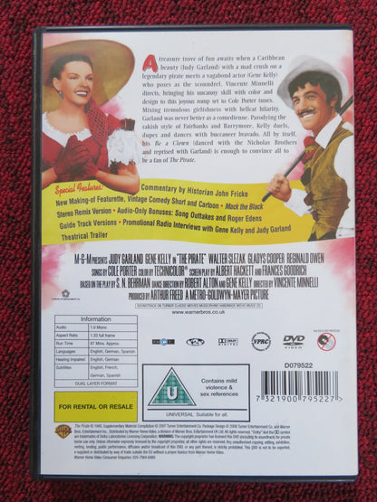 THE PIRATE (DVD) JUDY GARLAND GENE KELLY VINCENTE MINNELLI 1948 REGION 2 Rendezvous Cinema Movie posters