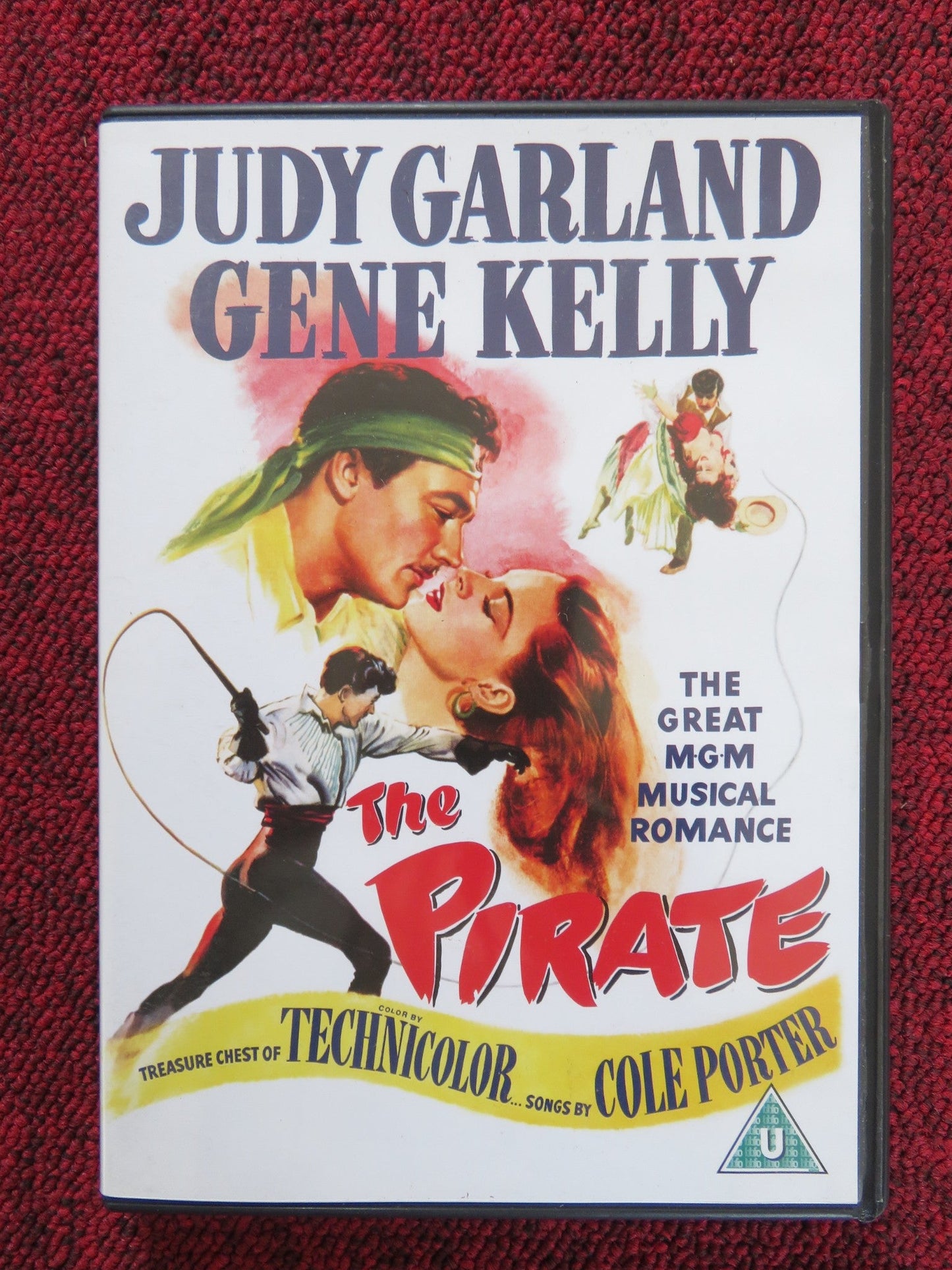 THE PIRATE (DVD) JUDY GARLAND GENE KELLY VINCENTE MINNELLI 1948 REGION 2 Rendezvous Cinema Movie posters