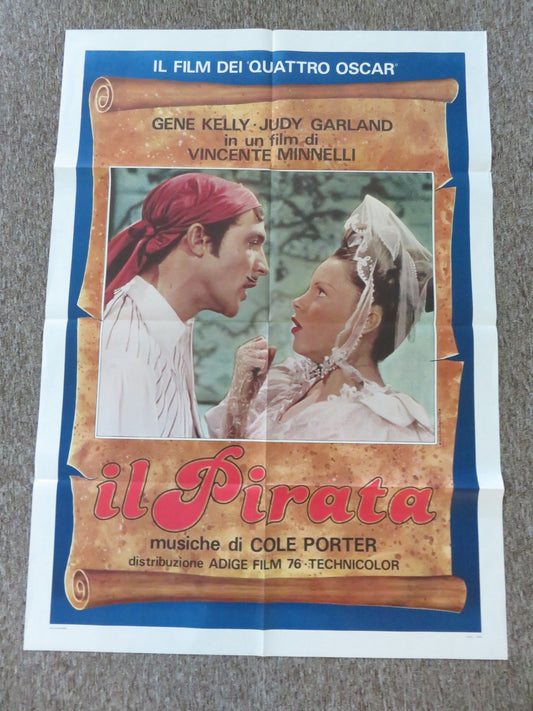 THE PIRATE ITALIAN 2 FOGLIO POSTER GENE KELLY JUDY GARLAND 1948 Rendezvous Cinema Movie posters
