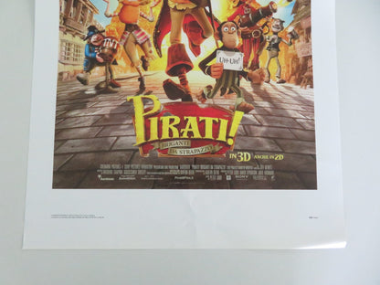 The Pirates! Band of Misfits Italian Locandina Poster Hugh Grant Freemna 2012 Movie posters