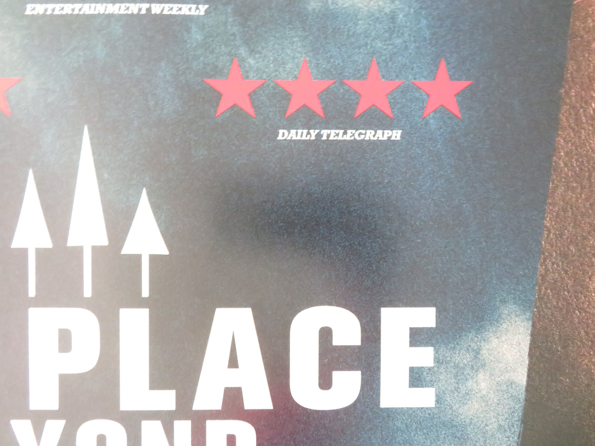 The Place Beyond the Pines UK Quad Rolled Poster Ryan Gosling B. Cooper 2012 Movie posters