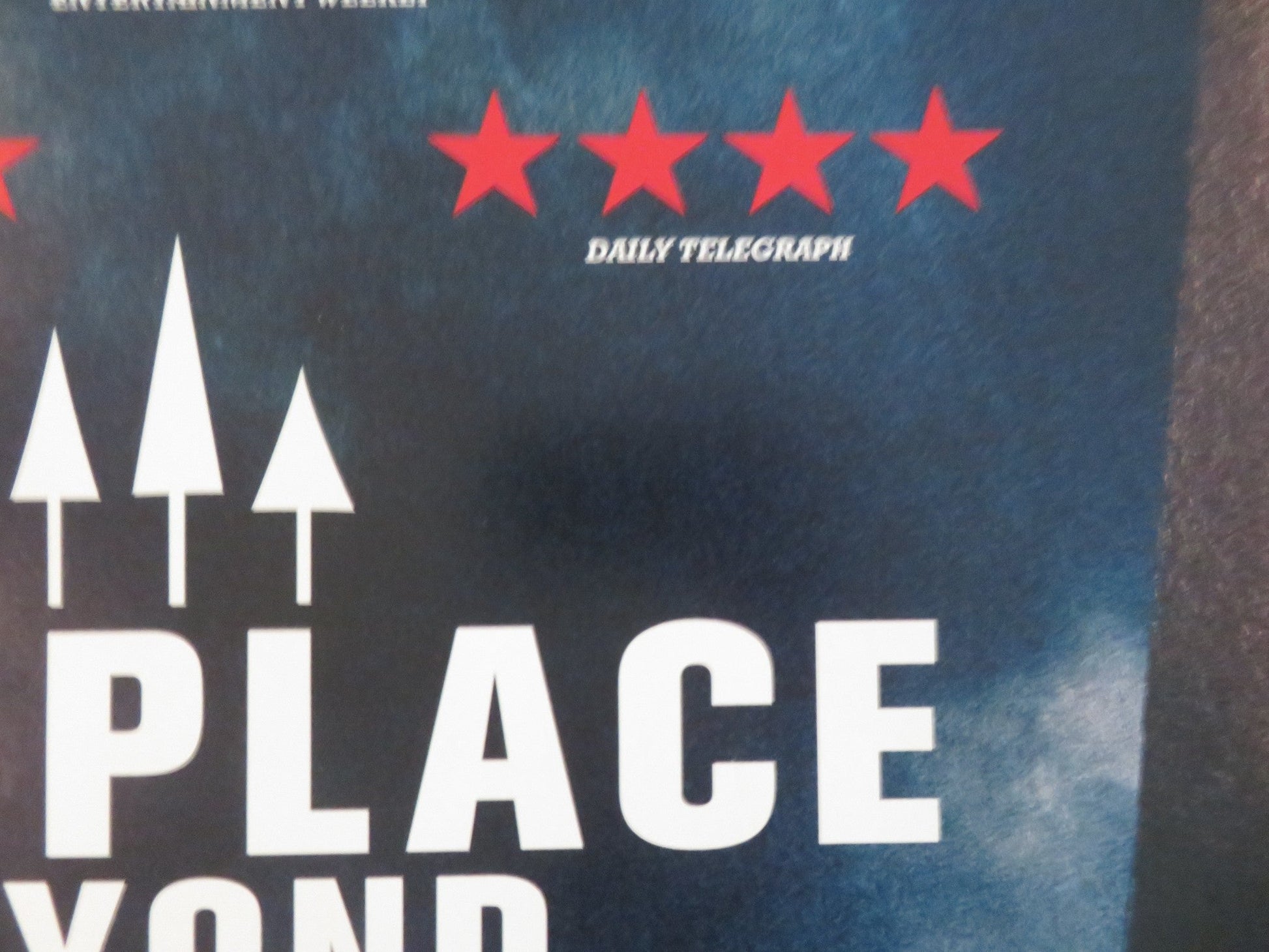 THE PLACE BEYOND THE PINES UK QUAD ROLLED POSTER RYAN GOSLING B. COOPER 2012 Movie posters