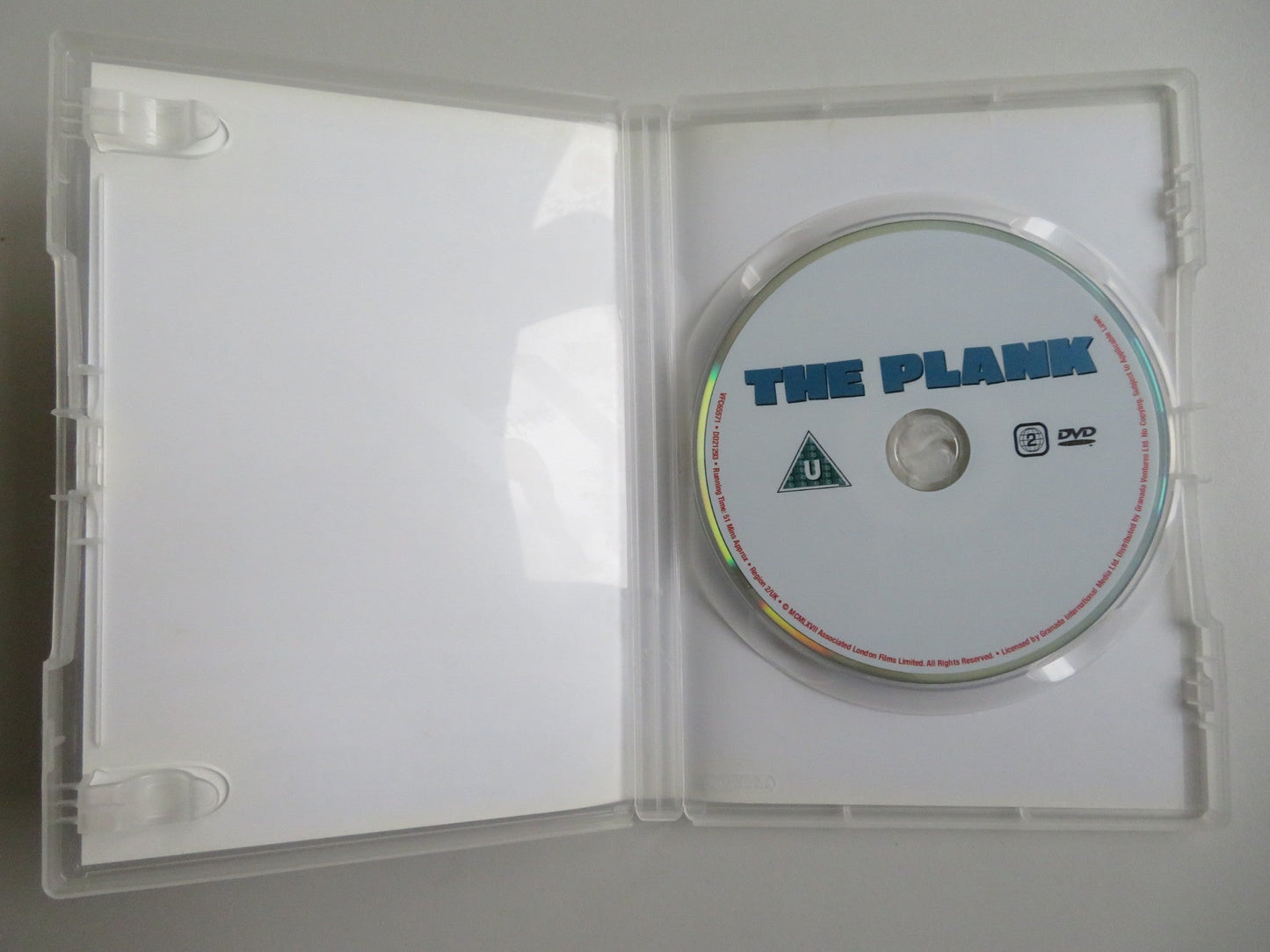 THE PLANK (DVD) TOMMY COOPER ERIC SYKES ROY CASTLE 1967 REGION 2 - Rendezvous Cinema