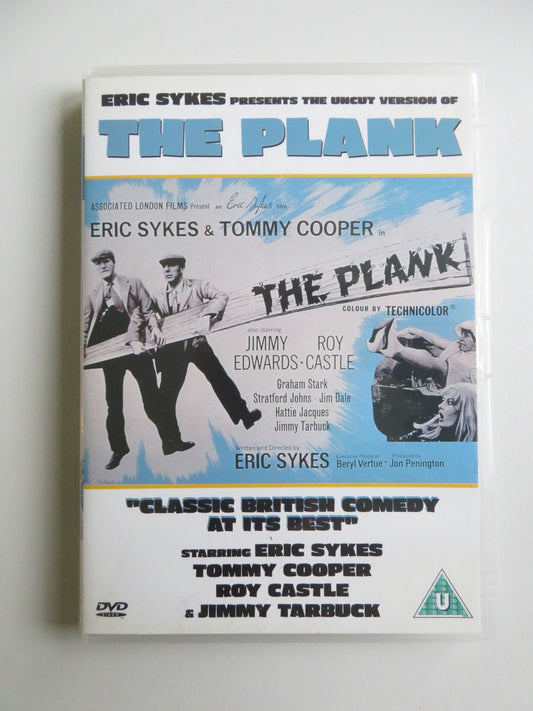 THE PLANK (DVD) TOMMY COOPER ERIC SYKES ROY CASTLE 1967 REGION 2 - Rendezvous Cinema