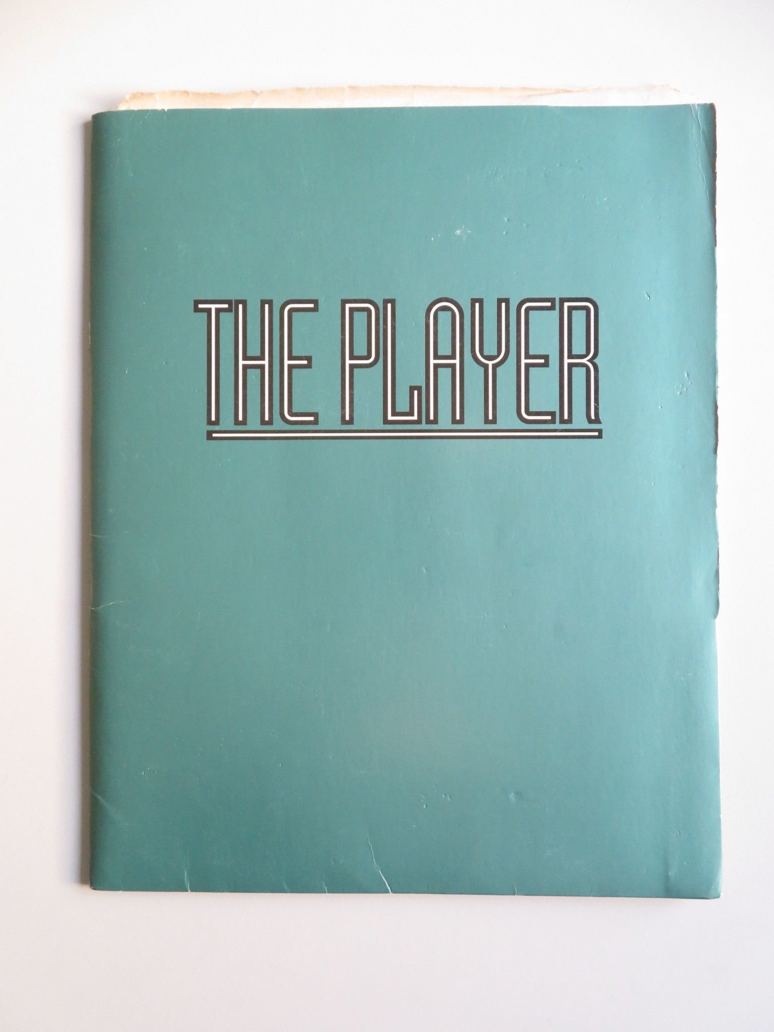THE PLAYER PRESS KIT 1992 TIM ROBBINS GRETA SCACCHI Movie posters