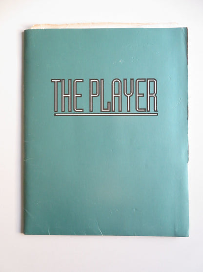 THE PLAYER PRESS KIT 1992 TIM ROBBINS GRETA SCACCHI Movie posters