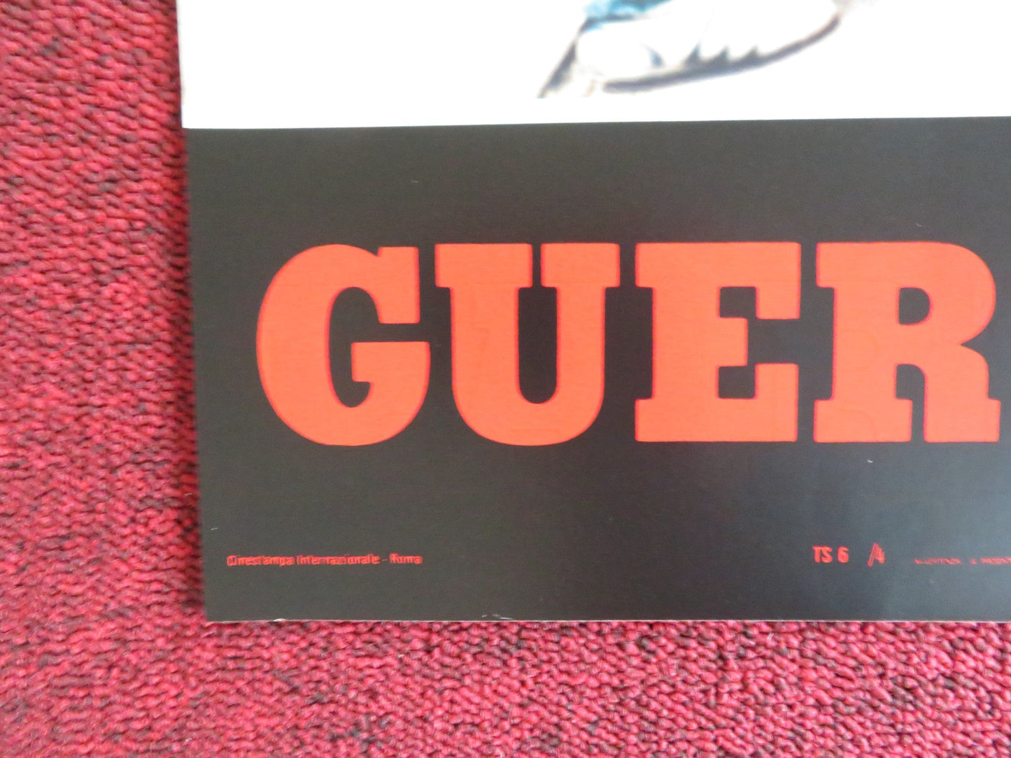 THE POLICE WAR - D ITALIAN FOTOBUSTA POSTER CLAUDE BRASSEUR MARLENE JOBERT 1980 Rendezvous Cinema Movie posters