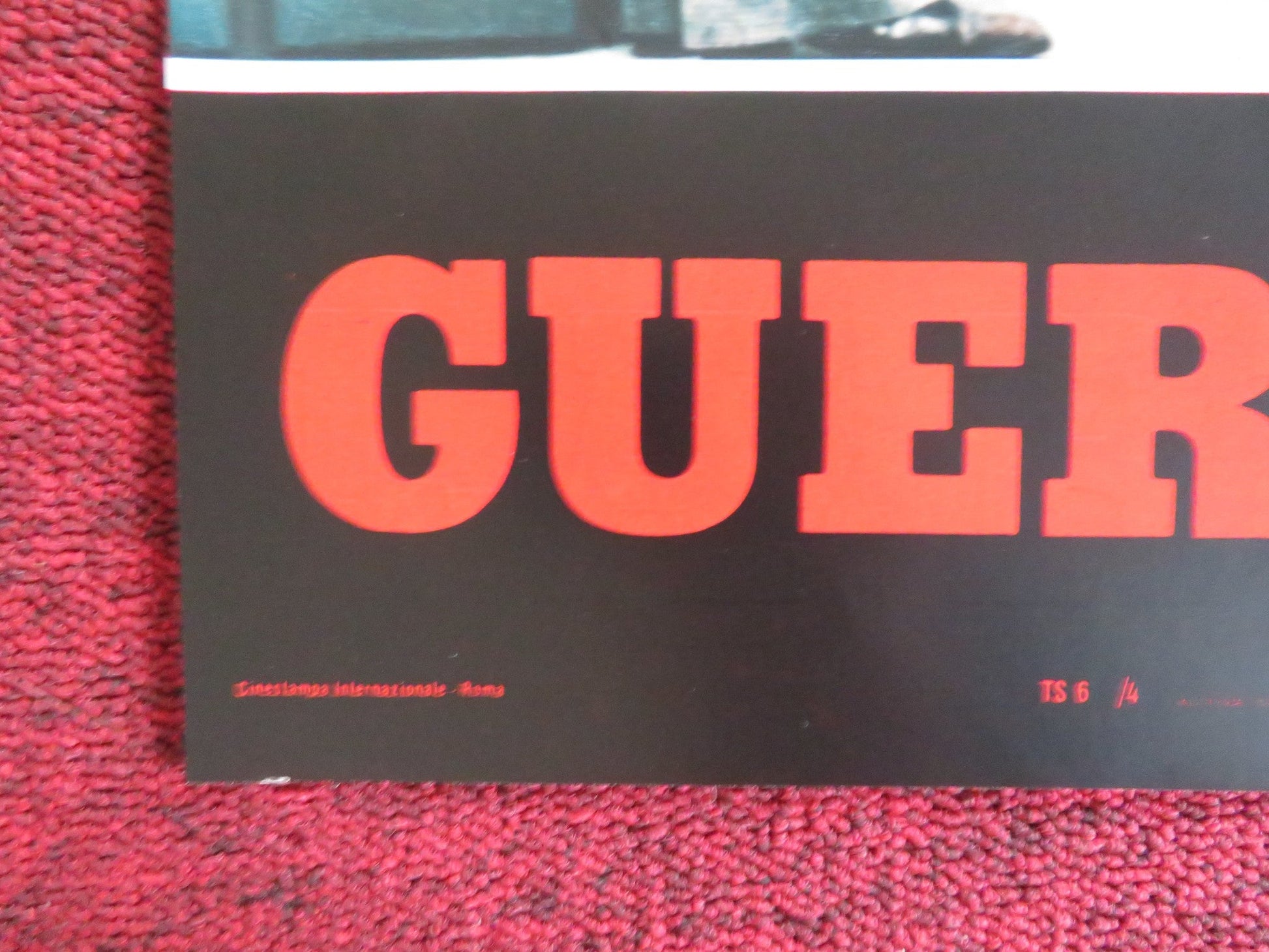 THE POLICE WAR - E ITALIAN FOTOBUSTA POSTER CLAUDE BRASSEUR MARLENE JOBERT 1980 Rendezvous Cinema Movie posters